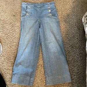 Wide leg sailor pants LOFT